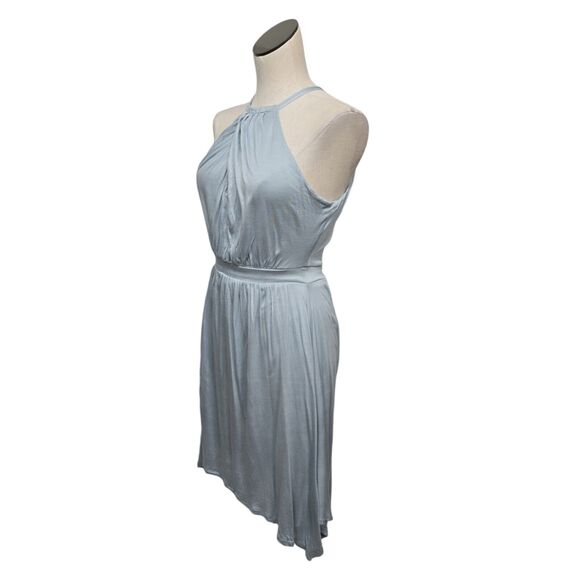 Moulinette Soeurs Rayon Blend‎ Blue Halter Fit And Flare Dress Womens Size XS - Picture 9 of 11